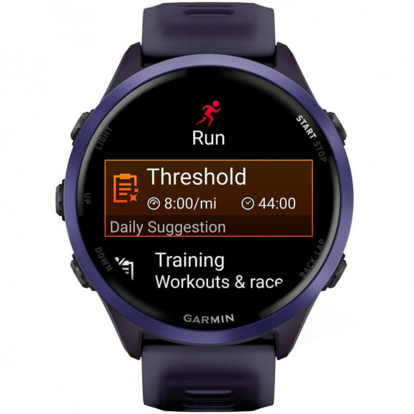 Умные часы Garmin Forerunner 570 47 мм Indigo Aluminium/Translucent Imperial Purple/Indigo 010-02971-02 в Тамбове