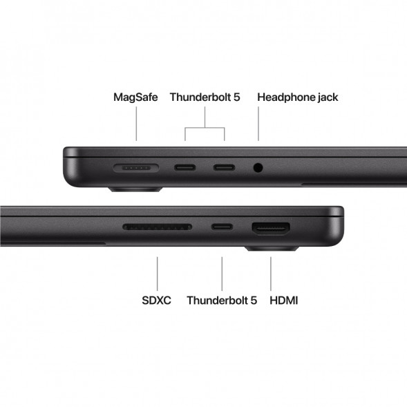 Ноутбук Apple MacBook Pro 14 2026 MGDT4 (M5 Pro 20-Core GPU, 24GB/2TB), Черный космос/Space Black в Тамбове
