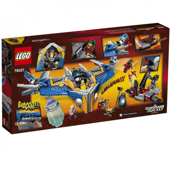 Конструктор LEGO Super Heroes 76021 Спасение космического корабля «Милано» в Тамбове