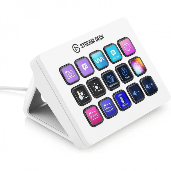 Контроллер Elgato Stream Deck MK.2, белый в Тамбове