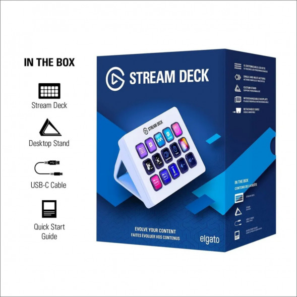 Контроллер Elgato Stream Deck MK.2, белый в Тамбове