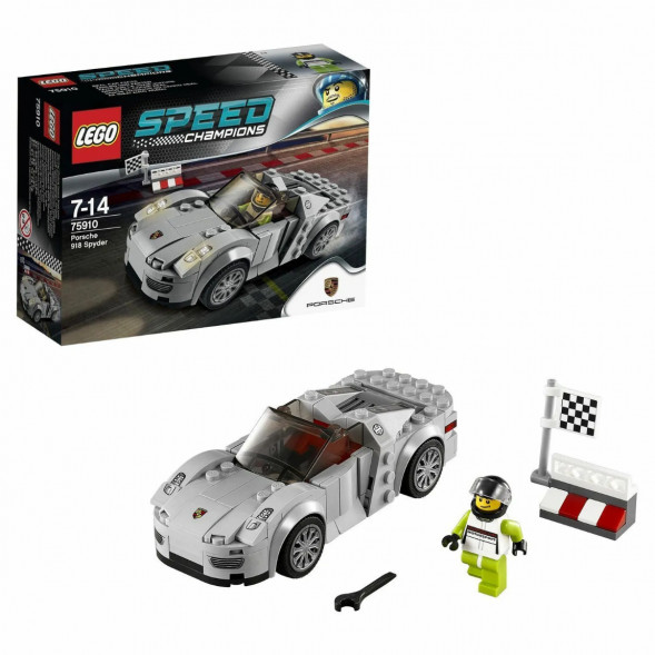 Конструктор LEGO Speed Champions 75910 Porsche 918 Spyde в Тамбове