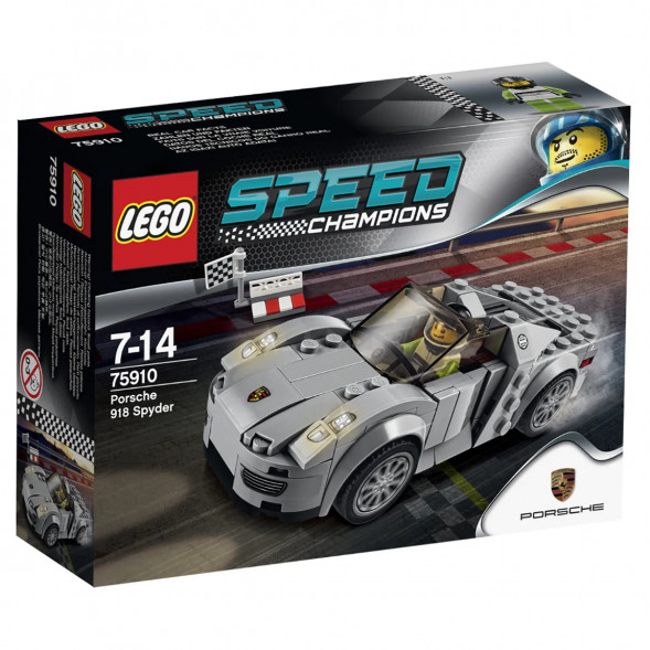 Конструктор LEGO Speed Champions 75910 Porsche 918 Spyde в Тамбове