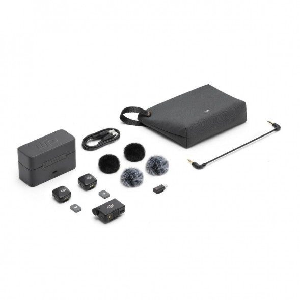 Микрофон DJI Mic Mini (2 TX + 1 RX + зарядный кейс) в Тамбове