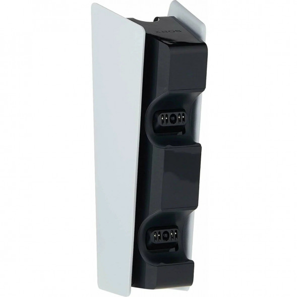 Sony Зарядная станция DualSense на два геймпада для PS5 (CFI-ZDS1) белый/черный