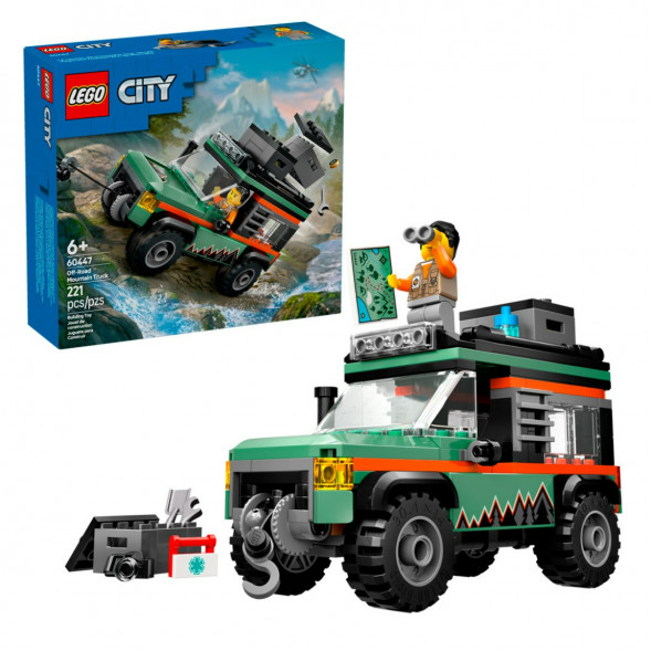 Конструктор LEGO City 60447 Внедорожный горный грузовик в Тамбове