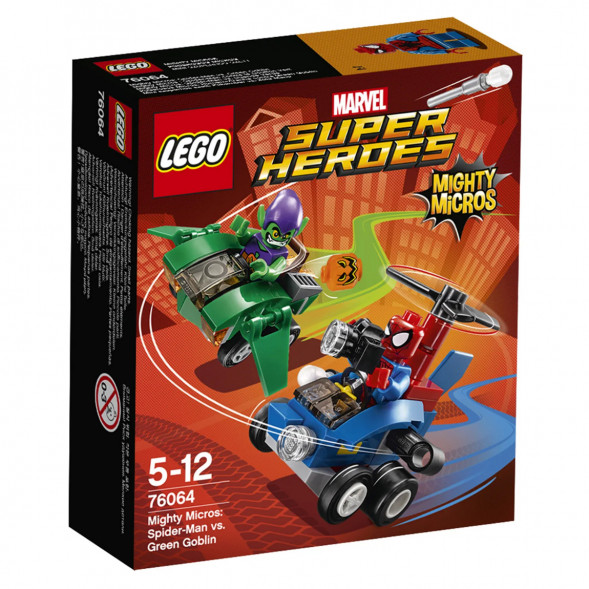 Конструктор LEGO Super Heroes 76064 Человек‑паук против Зелёного Гоблина в Тамбове