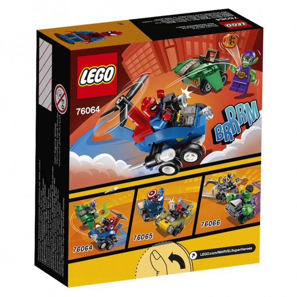 Конструктор LEGO Super Heroes 76064 Человек‑паук против Зелёного Гоблина в Тамбове