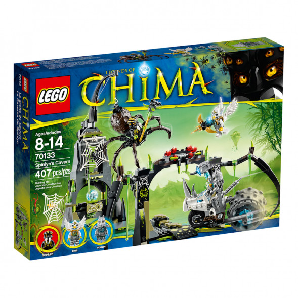 Конструктор LEGO Legends Of Chima 70133 Пещера Спинлина в Тамбове