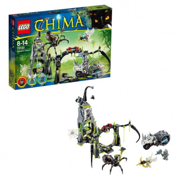 Конструктор LEGO Legends Of Chima 70133 Пещера Спинлина в Тамбове