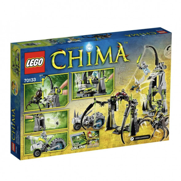 Конструктор LEGO Legends Of Chima 70133 Пещера Спинлина в Тамбове