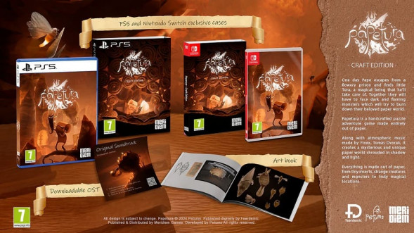 Игра Papetura. Craft Edition [Nintendo Switch, русские субтитры] в Тамбове