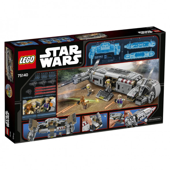 Конструктор LEGO Star Wars 75140 Военный транспорт Сопротивления в Тамбове