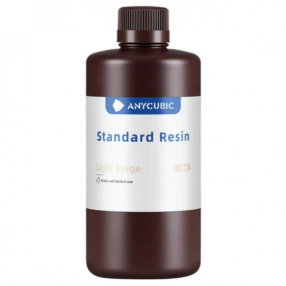 Смола для фотополимерного  принтера Anycubic Standard Resin Light Beige (Бежевый) в Тамбове