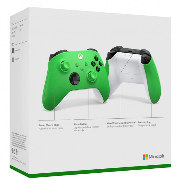 Геймпад Microsoft Xbox Series, velocity green в Тамбове