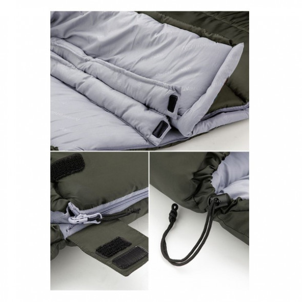 Спальный мешок Naturehike U350S (Левый), коричневый в Тамбове