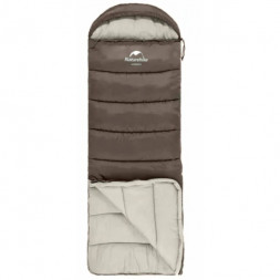 Спальный мешок Naturehike U350S (Левый), коричневый