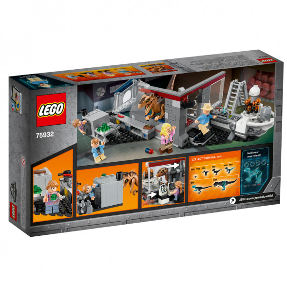 Конструктор LEGO Jurassic World 75932 Охота на рапторов в Парке Юрского Периода в Тамбове