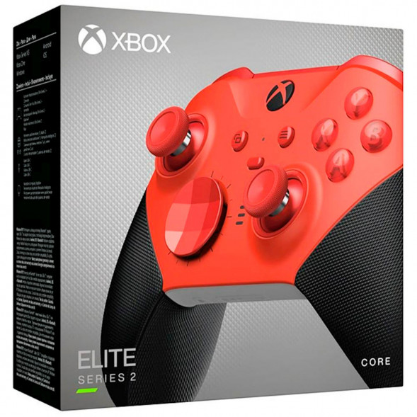 Геймпад Microsoft Xbox Elite Wireless Controller Series 2 Core, красный в Тамбове