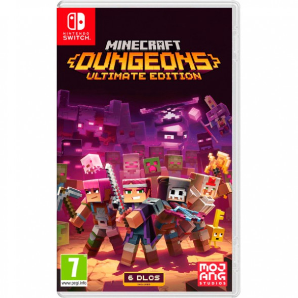 Игра Minecraft Dungeons - Ultimate Edition [Nintendo Switch, русские субтитры] в Тамбове