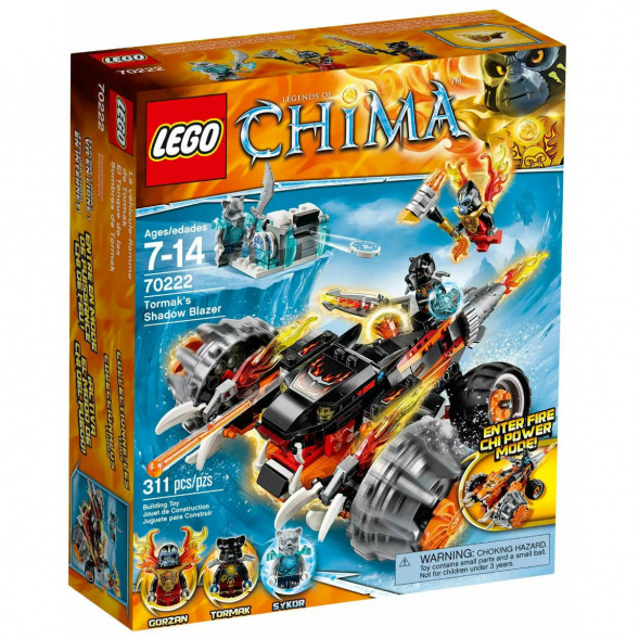Конструктор LEGO Legends of Chima 70222 Огненный Вездеход Тормака в Тамбове