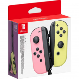 Геймпад Nintendo Switch Joy-Con controllers Duo, пастельный розовый / пастельный жёлтый
