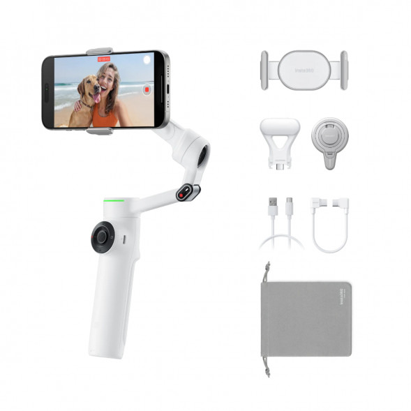 Стабилизатор Insta360 Flow 2 Pro Creator Kit, Summit White в Тамбове