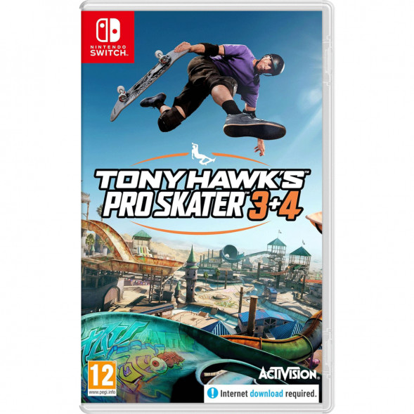 Игра Tony Hawk&amp;#039;s Pro Skater 3 + 4 [Nintendo Switch, английская версия] в Тамбове