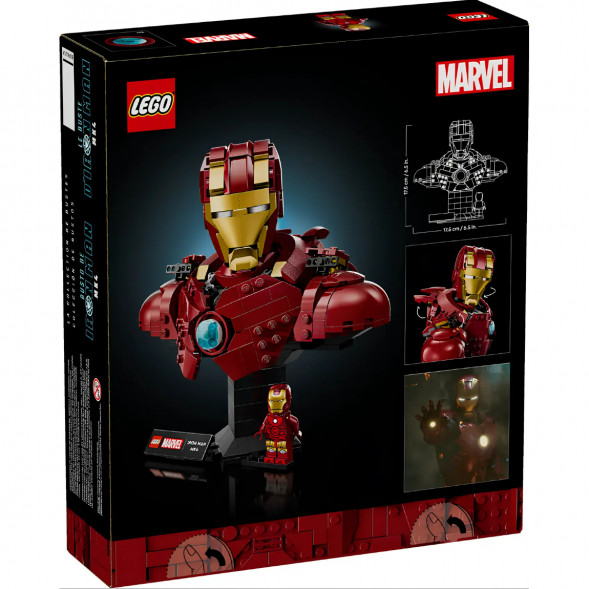 Конструктор LEGO Super Heroes 76327 Бюст Железного человека MK4 в Тамбове
