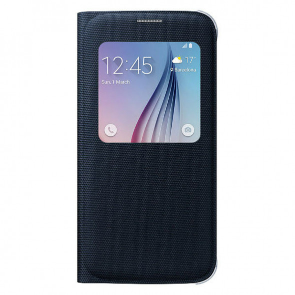 Чехол для Samsung Galaxy S6 S-View Cover (EF-CG920BBE), Black в Тамбове