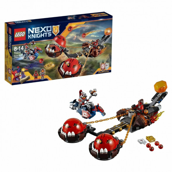 Конструктор LEGO Nexo Knights 70314 Безумная колесница Укротителя в Тамбове