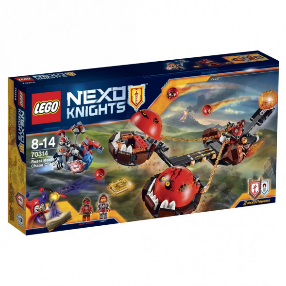 Конструктор LEGO Nexo Knights 70314 Безумная колесница Укротителя в Тамбове