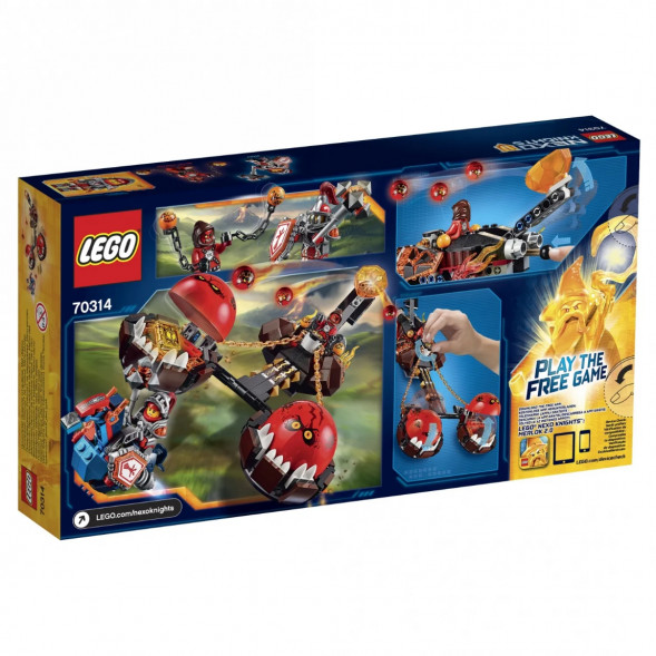 Конструктор LEGO Nexo Knights 70314 Безумная колесница Укротителя в Тамбове