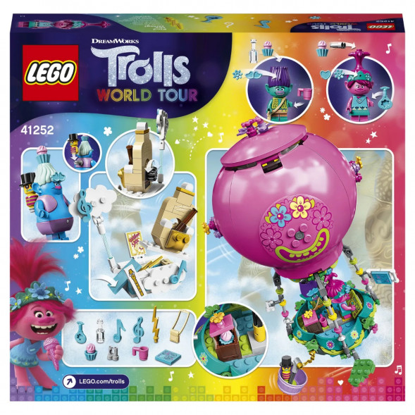 Конструктор LEGO Trolls 41252 Путешествие Розочки на воздушном шаре в Тамбове