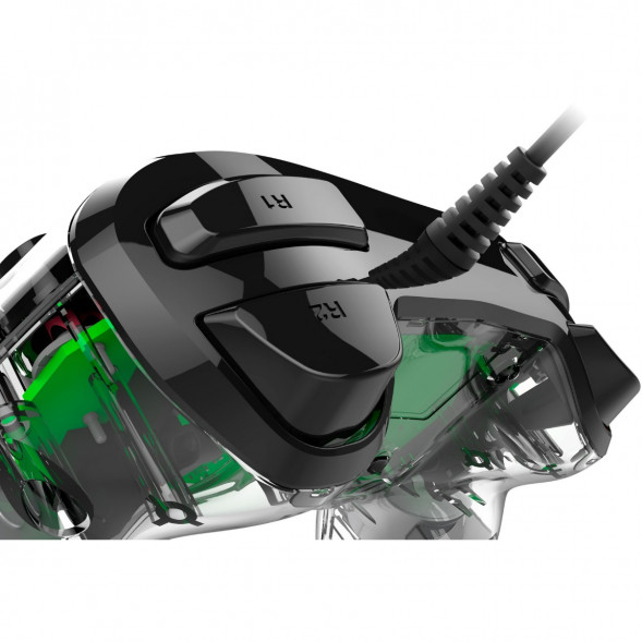 Геймпад проводной Nacon Illuminated Compact PS4, зеленый в Тамбове