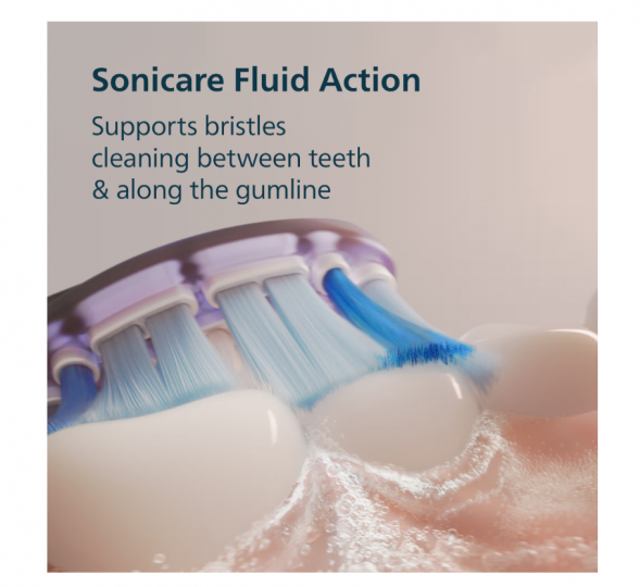 Электрическая зубная щетка Philips Sonicare Series 7100 HX7423/09 (темно-синяя) в Тамбове