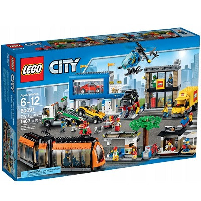 Конструктор LEGO City 60097 Городская площадь, 1683 дет. в Тамбове