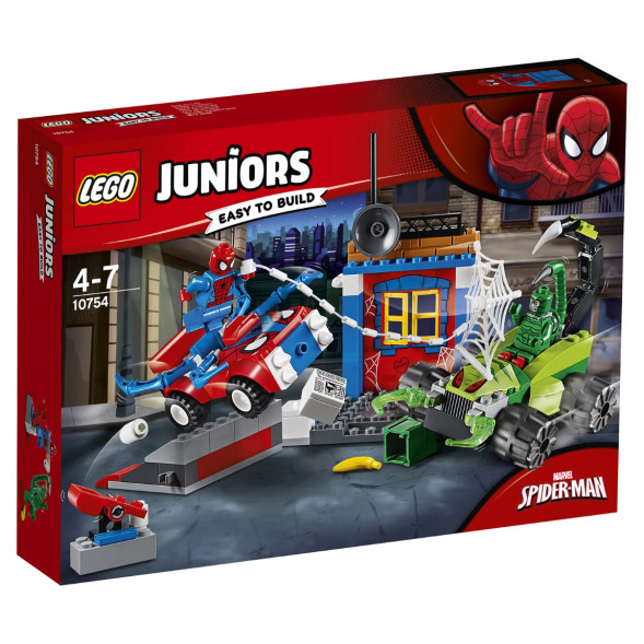 Конструктор LEGO Juniors 10754 Решающий бой Человека-паука против Скорпиона в Тамбове