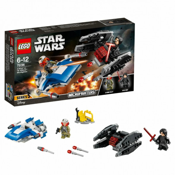Конструктор LEGO Star Wars 75196 Истребитель типа A против бесшумного истребителя СИД в Тамбове