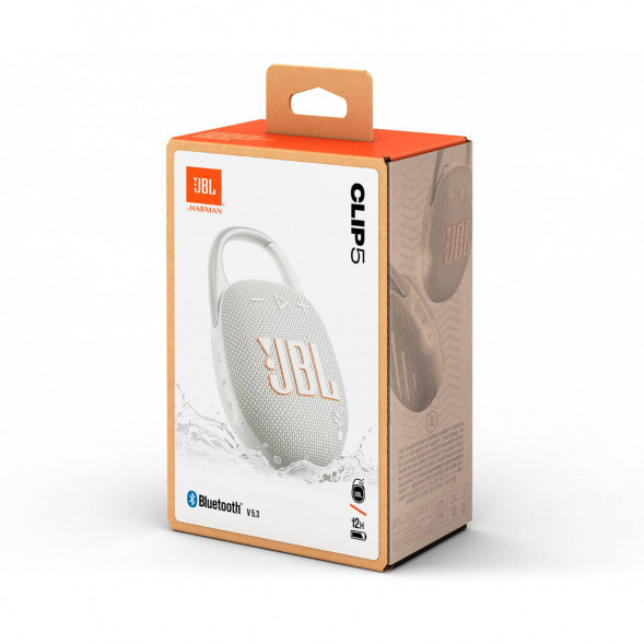 Портативная колонка JBL Clip 5, White в Тамбове