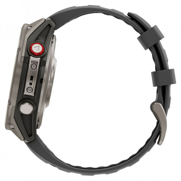 Умные часы Garmin Fenix 8 PRO, 47 мм, AMOLED, Sapphire, Titanium with Graphite/Black Silicone Band 010-03198-10 в Тамбове