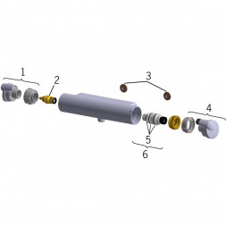 Термостатический смеситель для душа Oras Optima (7160), хром
