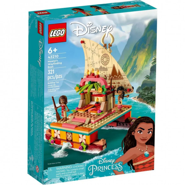 Конструктор LEGO Disney Princess 43210 Путеводная лодка Моаны в Тамбове