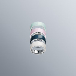Умное кольцо Oura Ring 4 Ceramic (размер 4), Морской прилив/Tide