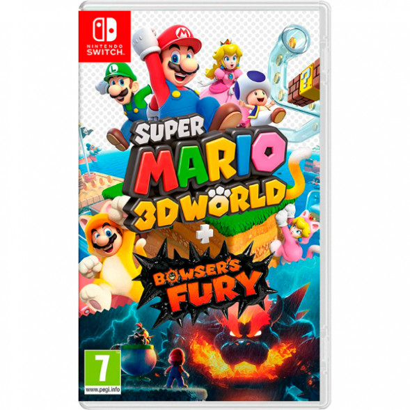 Игра Super Mario 3D World + Bowser&amp;#039;s Fury [Nintendo Switch, русские субтитры] в Тамбове