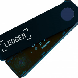 Аппаратный криптокошелек Ledger Nano X, Sapphire Blue