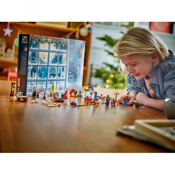 Конструктор LEGO Super Heroes 76293 Новогодний календарь Человек-паук, 2024 в Тамбове