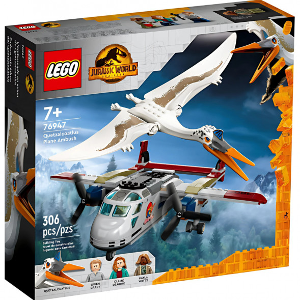 Конструктор LEGO Jurassic World 76947 Кетцалькоатль: нападение на самолёт в Тамбове