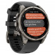 Умные часы Garmin Fenix 8 PRO, 51 мм, AMOLED, Sapphire, Titanium with Graphite/Black Silicone Band 010-03199-10 в Тамбове