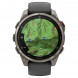 Умные часы Garmin Fenix 8 PRO, 51 мм, AMOLED, Sapphire, Titanium with Graphite/Black Silicone Band 010-03199-10 в Тамбове